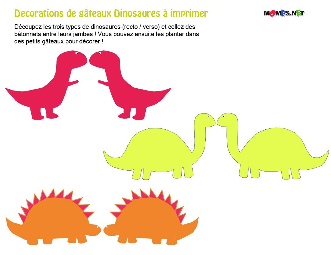 Carte d'invitation anniversaire enfant Dinosaures et guirlande - Fête