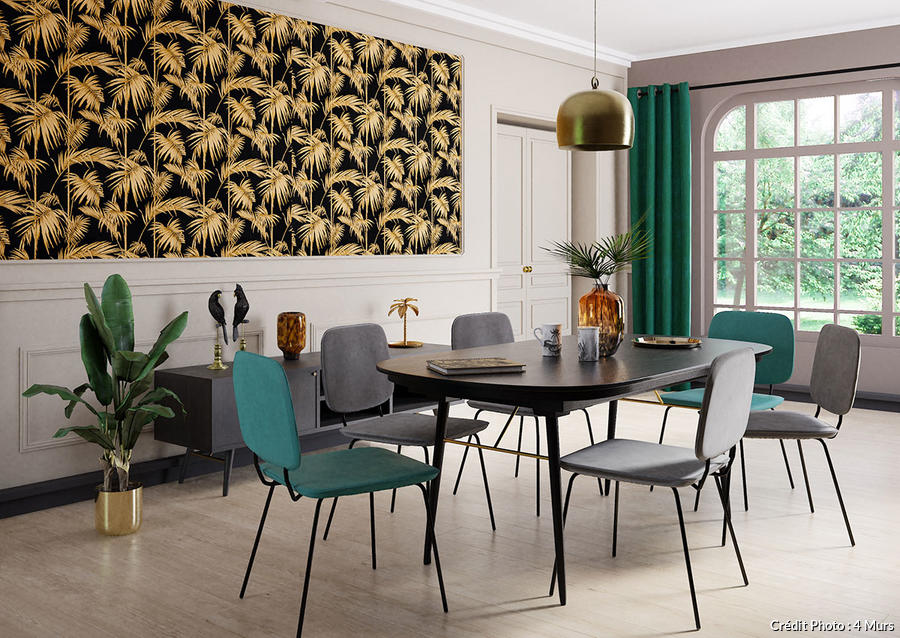 Papier peint végétal : 30 motifs tendances | Maison Créative